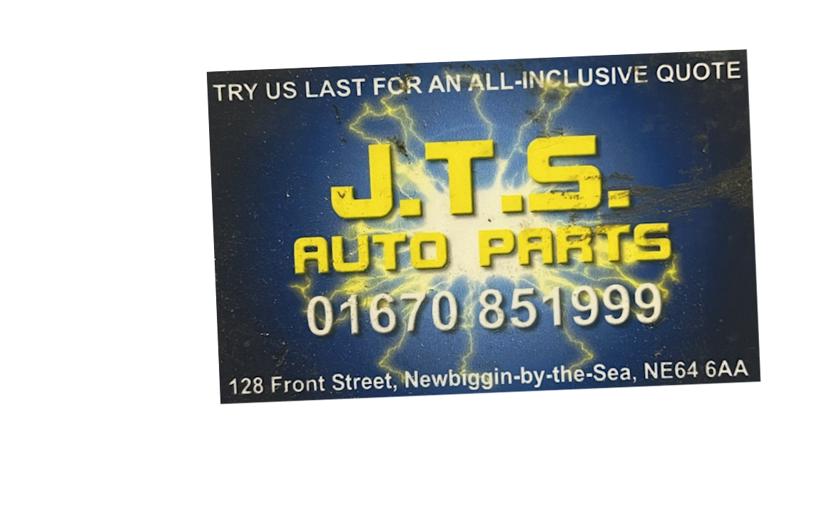Old JTS business card